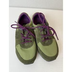 Teva Highside '84 Retro Suede Sneakers Womens Size 7.5 Green